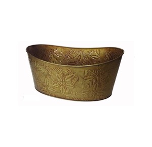 Elegant Embossed <b>Drink</b> <b>Cooler</b> Tub for Special Occasions and Event Decoration - Product Image 4