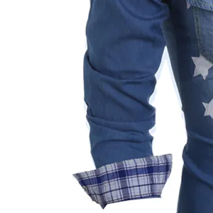 Camisa de Mezclilla de Algodón de Manga Larga Ligera con Diseño Personalizado, Superventas / Camisa de Mezclilla para Hombre de Primera Calidad y Estilo Premium - Product Image 4