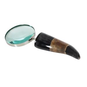 Loupe en métal argentée pour la lecture de journaux et de livres, artisanat décoratif, loupe antique pour l'inspection, style personnalisé - Product Image 4