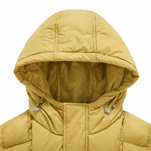 High Quality Thin Full Zip Up Fleece <b>Winter</b> <b>Quilted</b> Hooded Puffer Jacket Breathable Windproof OEM Service For Men Manufacturer - Product Image 3