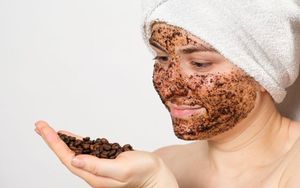 Mascarilla de café molido para blanquear la piel de todo el cuerpo. Exfoliación segura para desodorizar el refrigerador. - Product Image 4