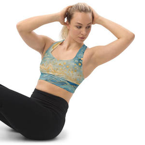 Soutien-gorge de sport rembourré sans couture à dos croisé pour femme, avec fermeture éclair frontale, idéal pour le yoga et la gym - Vente en gros personnalisée - Product Image 2