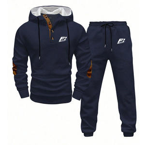 Conjuntos de Sudadera con Capucha y Pantalones Deportivos de Forro Polar Unisex Personalizados, Venta al Por Mayor, OEM/ODM, Marca Privada, Proveedor B2B - Product Image 1