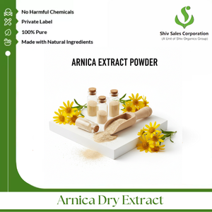 Poudre d'extrait d'arnica de qualité supérieure pour la production de produits de beauté, de soins de la peau et de soins personnels - Product Image 2