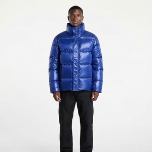 Men's Long Hooded Puffer <b>Jacket</b> Summer Quilted Padded Warm Windproof Waterproof Casual Outdoor Front Logo Custom OEM Wholesale - Product Image 2