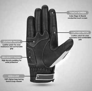 Motorbike <b>Gloves</b> Heavy Duty Protective Gear Anti Slip Breathable Touch Screen Compatible Riding <b>Gloves</b> - Product Image 3