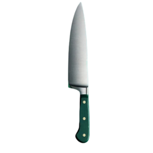 Couteaux de cuisine professionnels en acier inoxydable, couteaux de chef avec une lame tranchante, manche riveté noir pour la viande et les légumes - Product Image 2