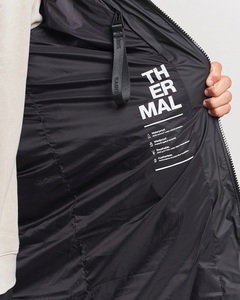 Veste longue matelassée imperméable avec logo personnalisé pour hommes et femmes, fabricant OEM ODM de vêtements d'hiver haut de gamme - Product Image 6