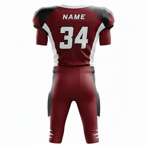 Uniforme de Fútbol Americano Personalizado 2026 |   Camiseta Deportiva de Manga Corta con Logotipo Personalizado, Diseño Impreso a Color |   Transpirable de Secado Rápido - Product Image 2