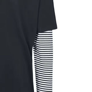 T-shirts personnalisés pour hommes à double couche, respirants, écologiques, légers, 100% coton peigné, protection UV, séchage rapide - Product Image 3