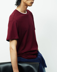 T-shirts pour hommes en coton 100% personnalisés, confortables et tendance, effet délavé, très demandés. - Product Image 2