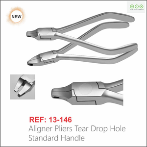 คีมจัดฟันแบบสแตนเลส คีมสำหรับขึ้นรูปลวด อุปกรณ์จัดฟัน - Product Image 1