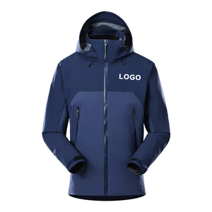 Outdoor Hiking Winter Blouson Canvas Zipper Waterproof Breathable Lightweight Windbreaker Plus Size Unisex - Product Image 2