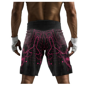 Shorts d'entraînement MMA et de boxe unisexes, légers, à séchage rapide, en tissu extensible mélange de spandex, durables et respirants - Product Image 2