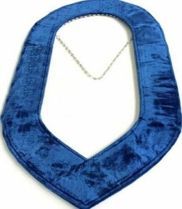 Collier de maître maçon de la loge bleue, en argent, avec perles, cadeau pour franc-maçon. - Product Image 6