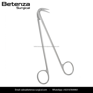Ciseaux chirurgicaux Beall pour artères circumflexes 15 cm, pour bypass cardiaque et procédures coronaire, vente en gros OEM - Product Image 3