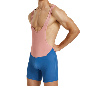 Meilleures ventes : Maillot de lutte sans manches pour homme, couleur unie, séchage rapide, pour la gym, le fitness et l'haltérophilie, modèle jeunesse - Product Image 4