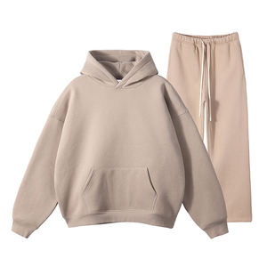 Conjunto de Sudadera con Capucha de Poliéster y Algodón Personalizado de Alta Calidad al por Mayor, Conjunto Deportivo Cómodo y Moderno con Logotipo Personalizado - Product Image 2