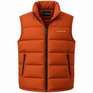 Chaleco Acolchado Sin Mangas para Hombre, Diseño Casual, Color Personalizado, Transpirable, Cálido para Invierno, con Cuello Alto, Nueva Colección en Oferta - Product Image 2