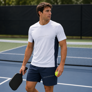 Uniformes Deportivos Personalizados al por Mayor para Pickleball, Camiseta y Pantalones Cortos para Hombre, Sublimados, Ropa Deportiva de Equipo con Etiqueta Privada - Product Image 2