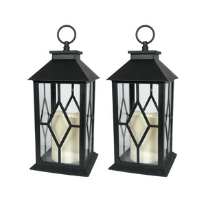 Lanterne décorative vintage en métal, porte-bougie pour la maison, le jardin, la terrasse, le balcon, centre de table, décoration de mariage et de fête - Product Image 5
