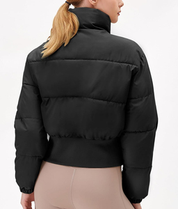 Chaqueta Acolchada para Mujer, Tallas Grandes, Color Sólido, Transpirable, Diseño Personalizado, Relleno de Algodón, Ecológica, Gran Venta - Product Image 2