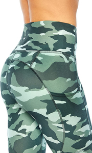 Leggings de sport pour femmes, best-sellers, camouflage, sublimation, vêtements de fitness, logo personnalisé, leggings de yoga pour femmes - Product Image 4