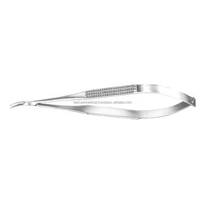 HOT-SALE WARSAW Curved Needle Holders Stainless Steel Suture Surgical Instrument | needle holder - Product Image 5