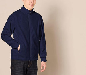 Best Selling OEM Fashionable <b>Fleece</b> Jacket for Men Winter Warm Casual Outdoor Jacket Outwear Full-Zip Polar 100% Polyester - Product Image 2