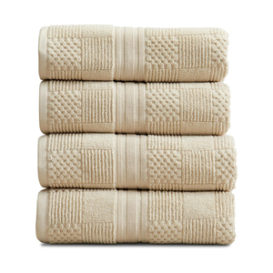 Serviettes de bain et tapis de bain de luxe avec logo personnalisé, 100% coton, 600 GSM, haute qualité, séchage rapide, absorbantes, douces, respirantes, écologiques, durables - Product Image 5