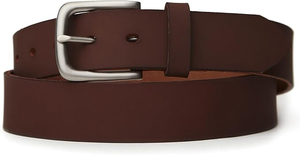 New Stylish OEM High Quality Design Genuine Leather Casual Pin for Buckle Belts for Men Wholesale Custom Logo <b>Dress</b> Jeans Belt - Product Image 4