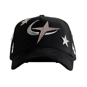 Gorras de Béisbol Deportivas de Alta Calidad con 5 Paneles, Diseño de Letras, Tela Común, Visera Curva y Bordado - Product Image 4