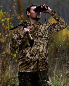 Men's Summer Breathable <b>Camo</b> Hunting Shirts-Long Sleeve Performance Fishing Shirt 100% Polyester Oxford Fabric Lightweight Quick - Product Image 5