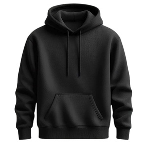 Dernière mode : Sweat à capuche d'hiver personnalisé pour homme, 100 % coton, uni, décontracté, doublé, en tissu polaire, vente en gros OEM - Product Image 1