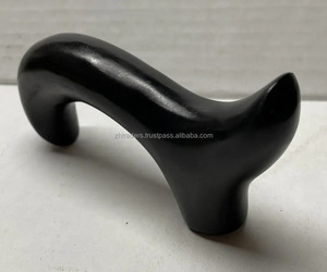 Canne de marche en corne de buffle - 100% naturelle, écologique, faite à la main, de haute qualité, longueur réglable, design moderne - Product Image 5