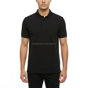 Camiseta Polo de Piqué 100% Algodón con Logotipo Personalizado al por Mayor, Camiseta Polo Lisa para Hombre, Camiseta de Golf de Manga Corta Transpirable de Alta Calidad - Product Image 2