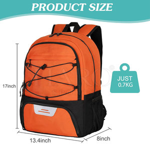 New Arrival Breathable Mesh Durable Build Football <b>Backpack</b> <b>Large</b> Capacity Equipment Storage Water Resistant Training Match - Product Image 6