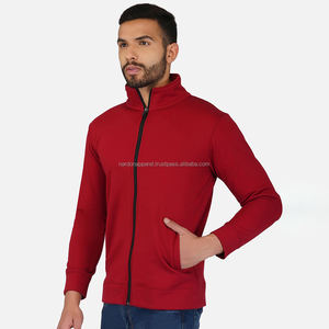 Nardon Apparel OEM personnalisé hommes et femmes en plein air urbain décontracté zippé à capuche hybride polyester polaire tricoté veste - Product Image 3