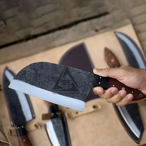 High Grade High Quality Handmade 67-Layer Damascus Steel Chef <b>Knives</b> <b>Set</b> Wood Handles Custom Made Right-Handed Multi-Purpose - Product Image 6