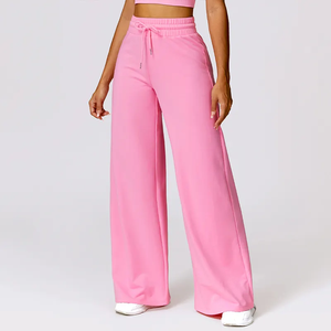 Pantalones Cargo Casuales para Mujer EVER GLOW, Tela de Felpa, Mezcla de Spandex/Algodón, Secado Rápido, Cierre con Cordón, Frente Plisado - Product Image 2