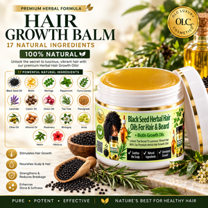 Huile capillaire aux graines noires 250ml – Huile naturelle à base de plantes pour la croissance des cheveux avec ricin, oignon, romarin et fenugrec - Product Image 4