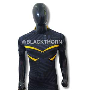 Slim Fit <b>Men</b> Quick Dry Sublimated Pro-Fit Rugby Jersey for Adults Spandex Polyester Bundle Package Bulk Football Wear Set - Product Image 4