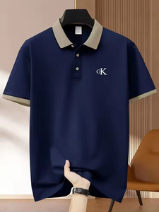 Polo de algodón bordado para hombre de alta calidad, personalizado, OEM - Product Image 6