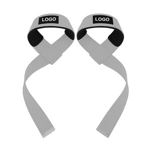 Sangles de poignet en néoprène personnalisées avec logo pour la musculation et l'haltérophilie, poignées rembourrées pour soulever des poids lourds - Product Image 2