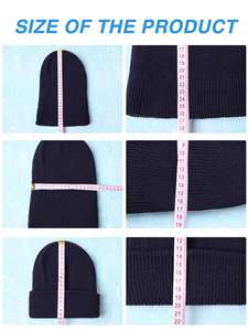 Gorros de Acrílico Personalizados Internacionales Prodigous con Forro de Satén, Bordado Jacquard, Estilo Urbano Unisex para Uso en Exteriores - Product Image 4