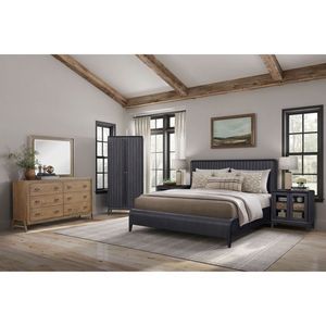 Comodino con Porta in Vetro, Collezione di Eleganti Comodini - Product Image 2