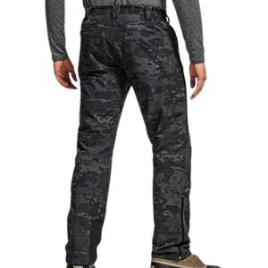 Pantalones Cargo Negros Ripstop para Hombre, Pantalones de Senderismo para Exteriores, Pantalones Tácticos Multibolsillos, Ropa de Trabajo Resistente - Product Image 2