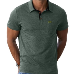 Camiseta Polo Personalizada para Hombre, 100% Algodón, Manga Corta, Marca Privada OEM, Bangladesh - Product Image 3