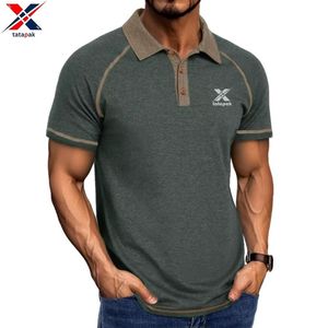 Camiseta de Manga Corta para Hombre, Lisa, Tejida, Transpirable, de Secado Rápido, Ligera, Cómoda, Precio al por Mayor OEM, Pedido al por Mayor - Product Image 6