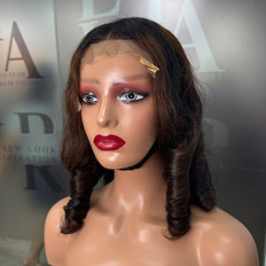 Finger Curly Piano Color So Bounce, Extensions de cheveux de perruque bouclée si douce, Cheveux humains - Product Image 2